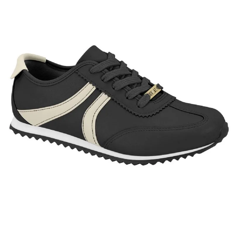 Tenis Vizzano Casual Ref 1471.100.7286 Preto/branco Off 039
