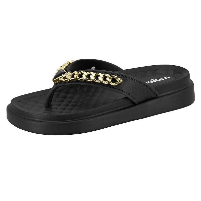 Chinelo Moleca Ultraconforto Ref 5554.103.22669 Preto 36