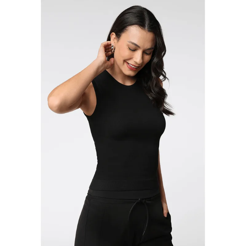 Blusa Fio de Bambu Feminina Lupo Tamanho: M (38 a 42) | Cor: Preta