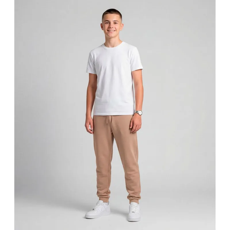 Calça Juvenil Piquet Com Bolsos Minty Marrom 18
