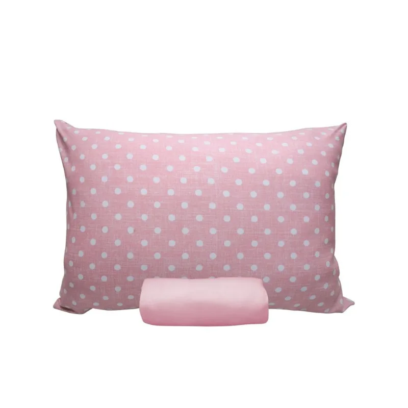 Jogo De Cama Casal Doce Vida Rosa Un