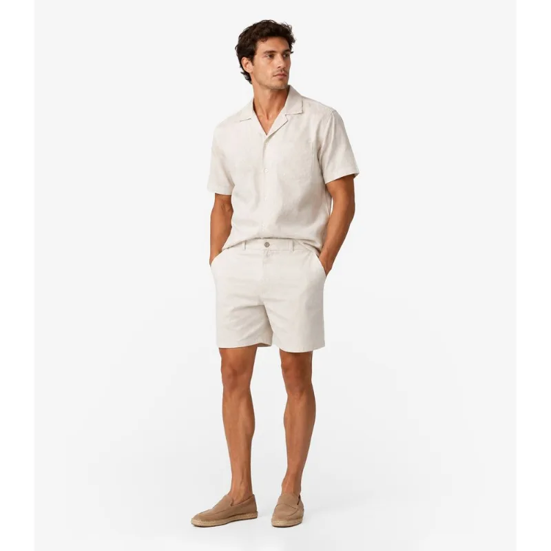 Bermuda Masculina Bengaline Nature Diametro Bege 44