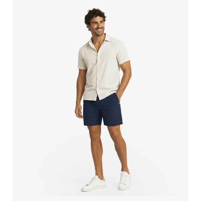 Bermuda Masculina em Sarja Diametro Azul 40