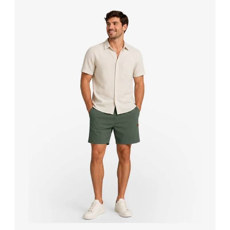 Bermuda Masculina em Sarja Diametro Verde 48