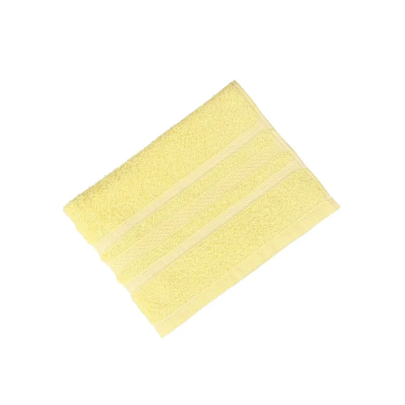 Toalha De Rosto Sky De Algodão Atlantica Amarelo Un