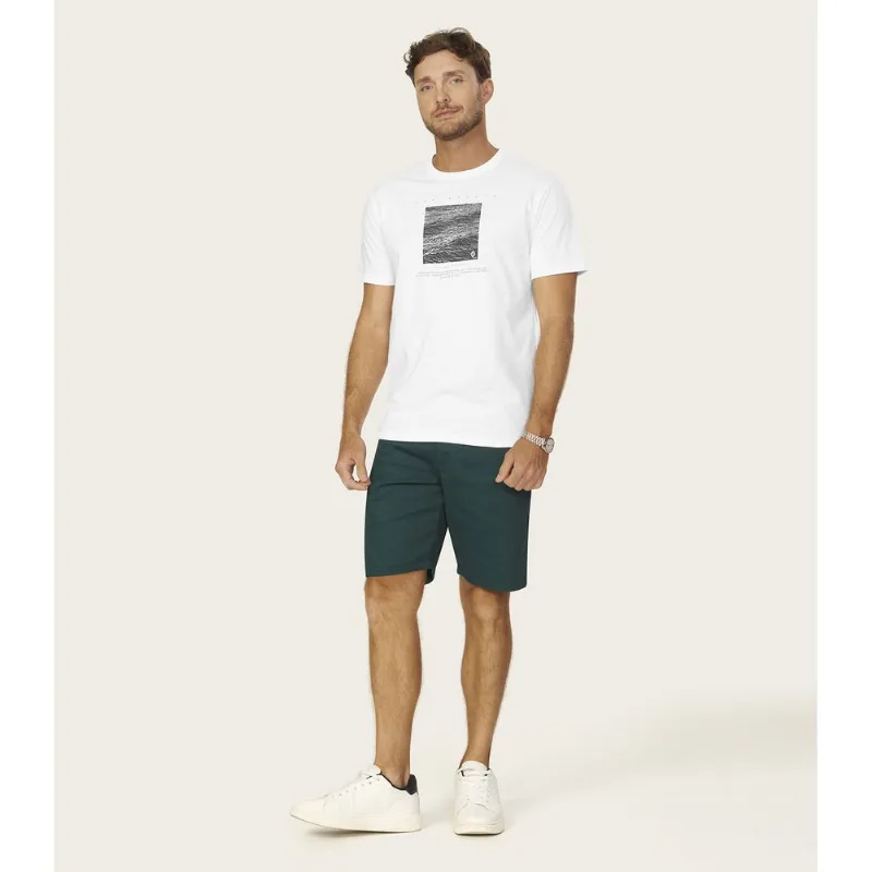 Bermuda Masculina Sarja Cotton Diametro Verde 48