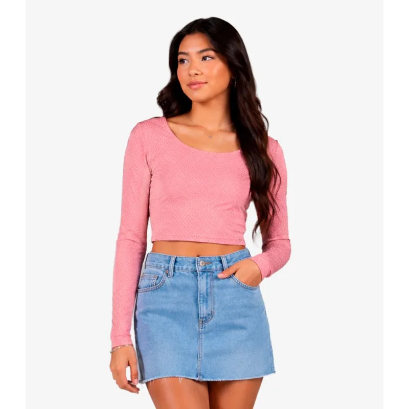 Blusa Feminina Cropped Minty Unica 12