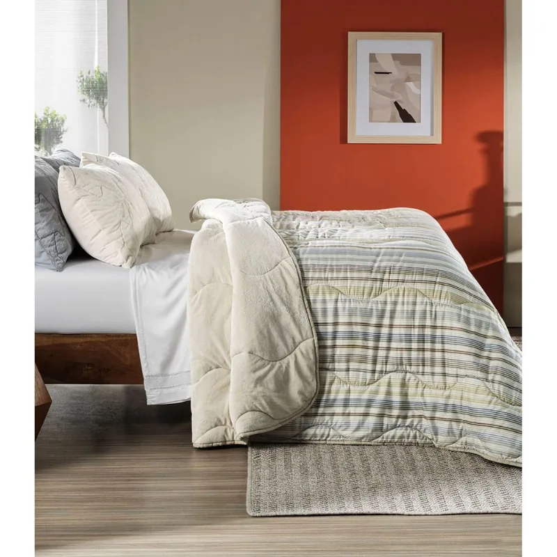Edredom Blend Comfort Casal Altenburg Bege Un
