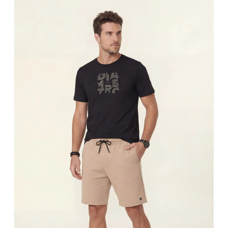 Bermuda Masculina Neoflex Diametro Marrom G