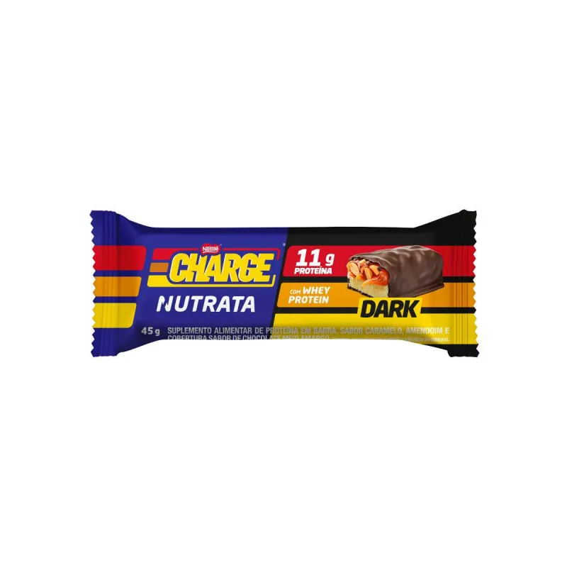 Barra De Proteína Nutrata Charge Sabor Dark 55g - Nutrata - Vida Saudável