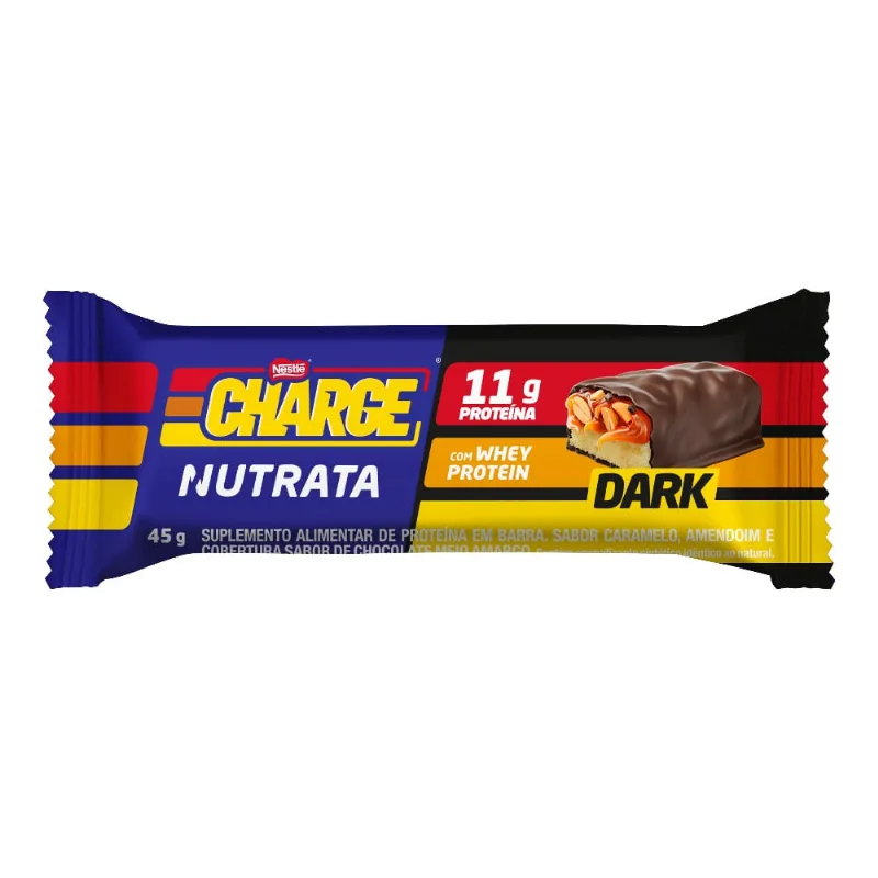 Barra de Proteína Dark Charge Nutrata 45g