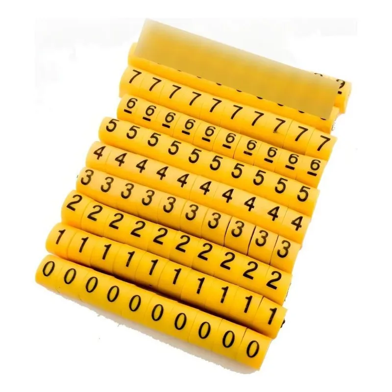 Identificador Marcador Fios Cabos Anilhas 1000pcs - Jng 0a9