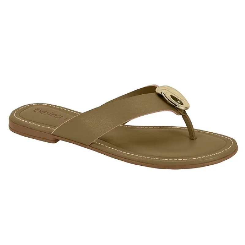 Chinelo Beira Rio Casual Ref 8552.206.9569 Verde 37