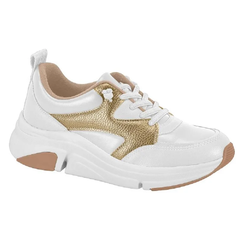 Tenis Morade Casual Ref 7401.108.31371 Branco/dourado 34