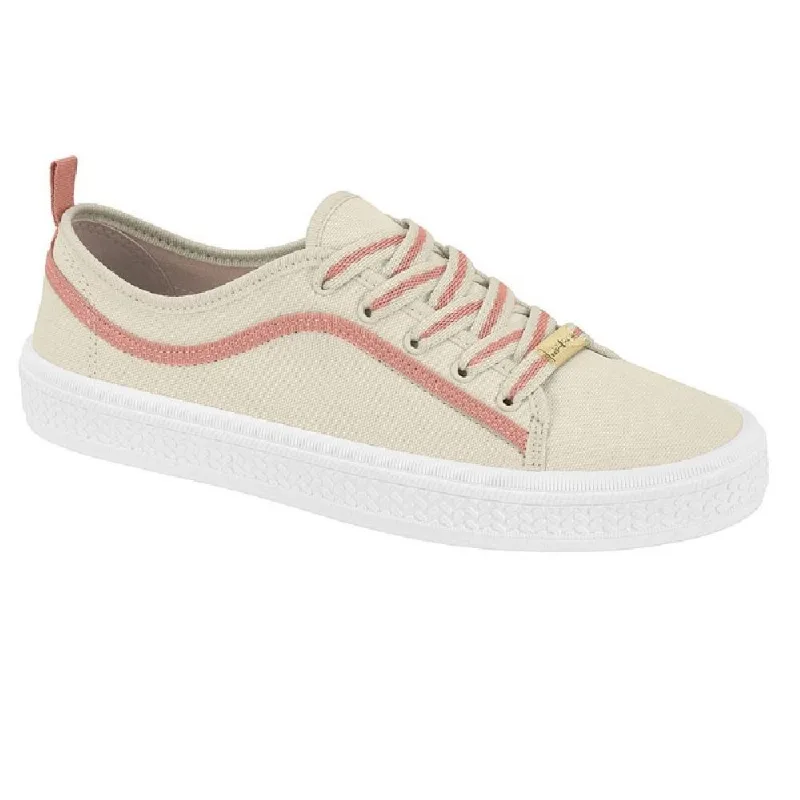 Tenis Moleca Casual Ref 5840.102.18923 Bege/rosa 35
