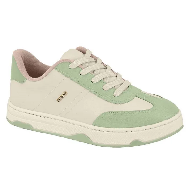 Tenis Moleca Casual Ref 5835.201.9696 Branco/verde 34