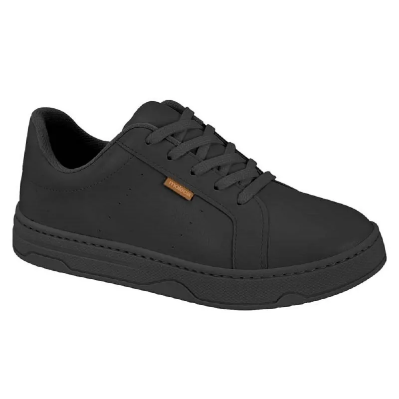 Tenis Moleca Casual Ref 5835.100.9569 Preto/preto 35