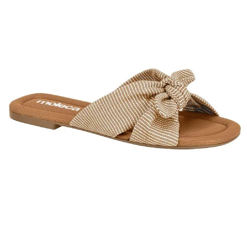 Chinelo Moleca Casual Ref 5570.101.31478 Marrom Claro 36