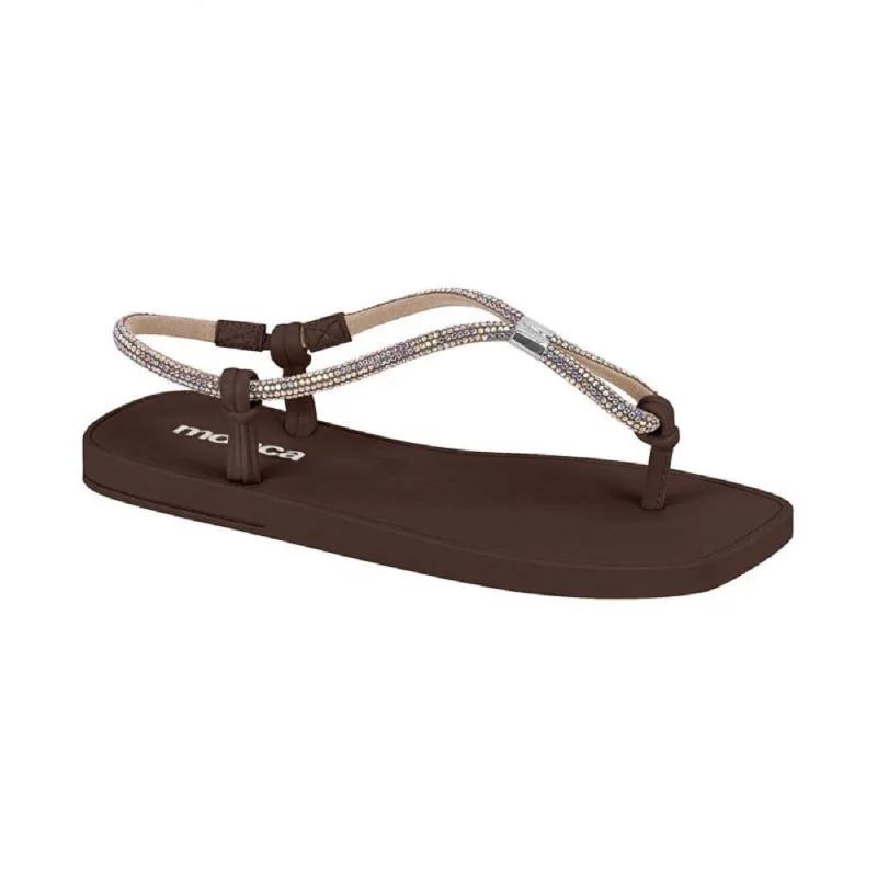 Sandalia Moleca Rasteira Casual Ref 5552.806.31476 Marrom 34
