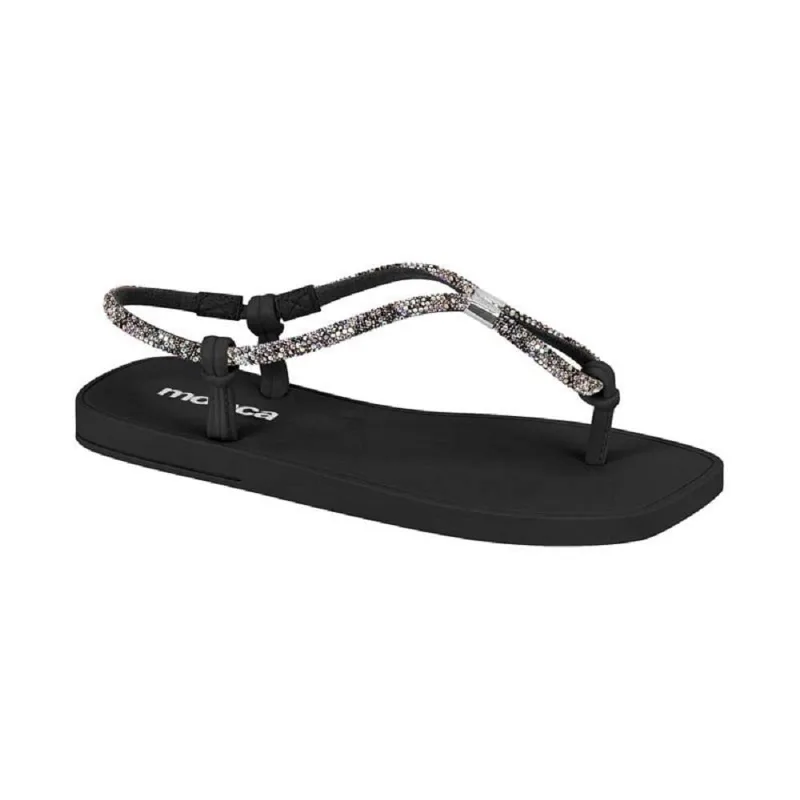 Sandalia Moleca Rasteira Casual Ref 5552.806.31476 Preto 34