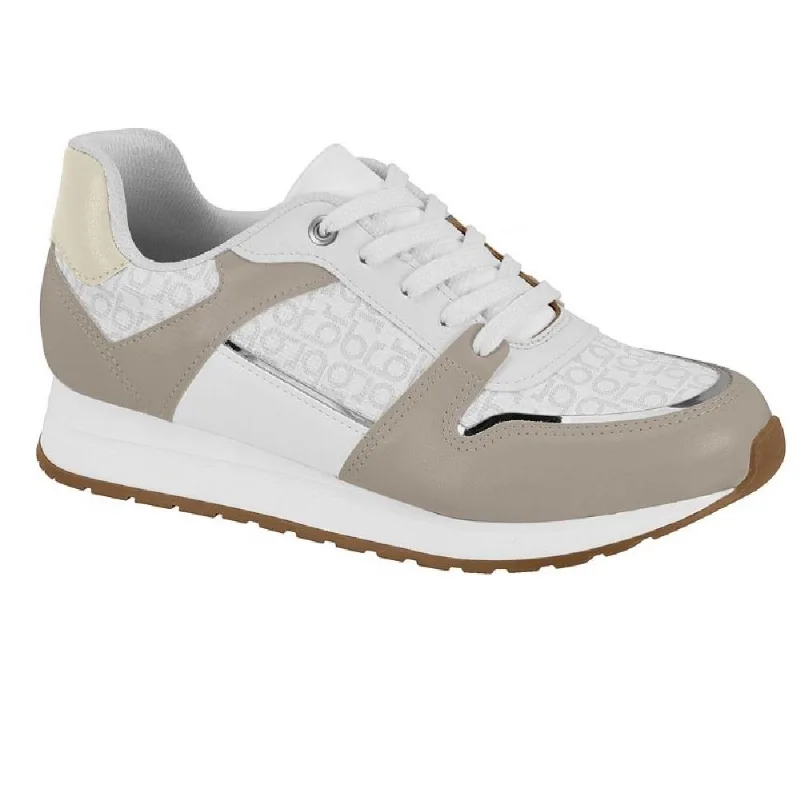 Tenis Beira Rio Casual Ref 4339.103.31301 Branco/cinza 35