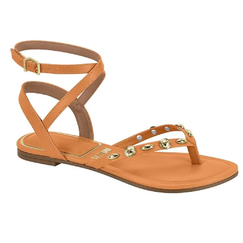 Sandalia Vizzano Rasteira Ref 6528.108.7286 Laranja 39