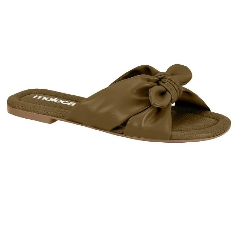 Chinelo Moleca Casual Ref 5570.101.29292 Marrom 35