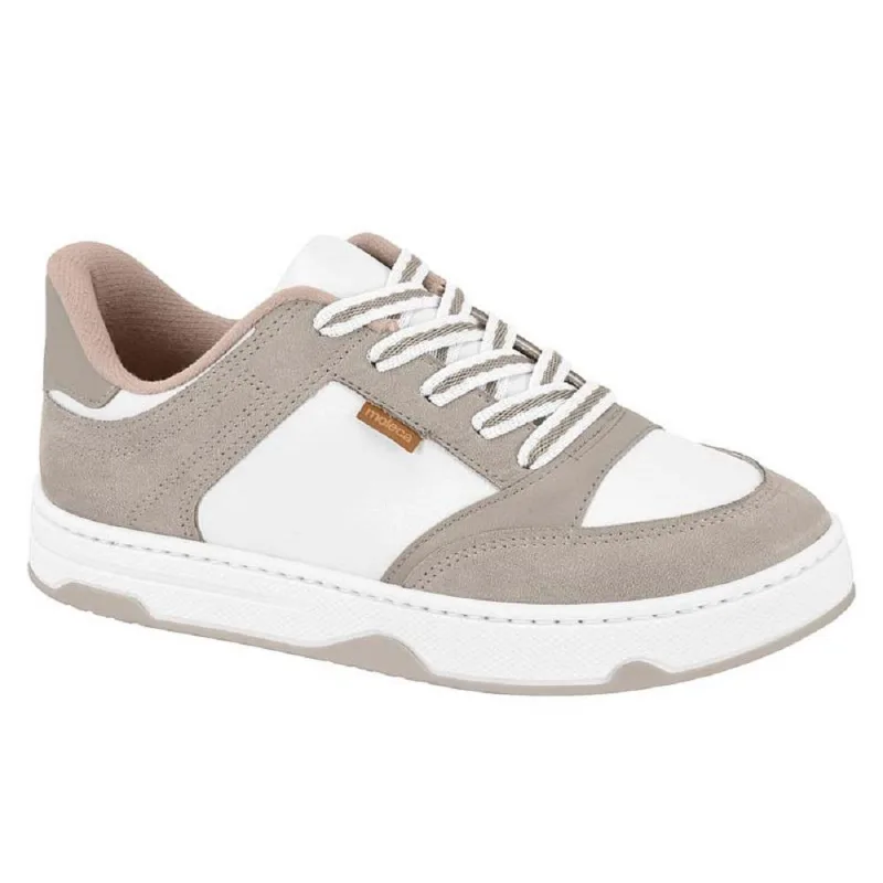 Tenis Moleca Casual Ref 5835.202.9696 Branco/cinza 40