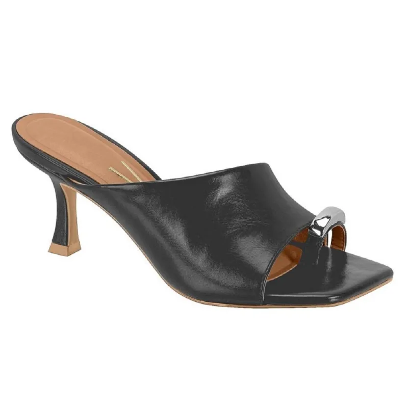 Sandalia Vizzano Salto Taça Elegante Ref6536.102.29918 Marrom Escuro 38