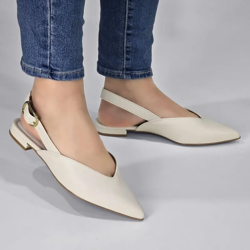 Sapatilha Vizzano Feminina Slingback Bico Fino 1206.1016 - Vizzano