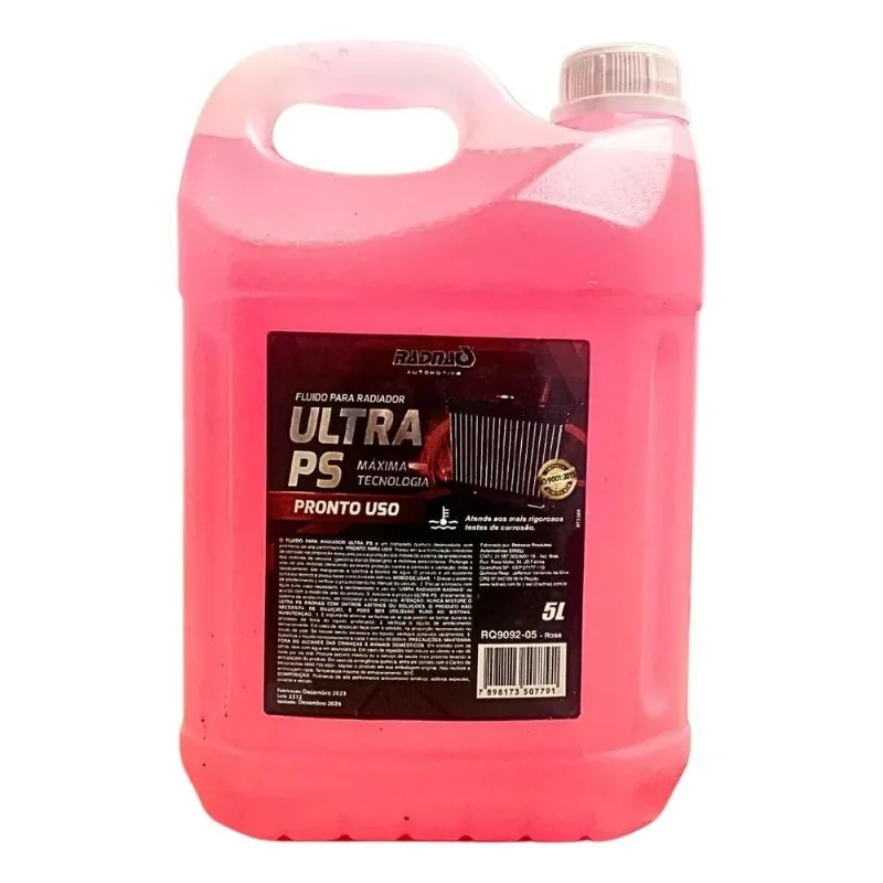 3x Aditivo Rosa Pronto Uso Radnaq Ps Ultra 5 Litros
