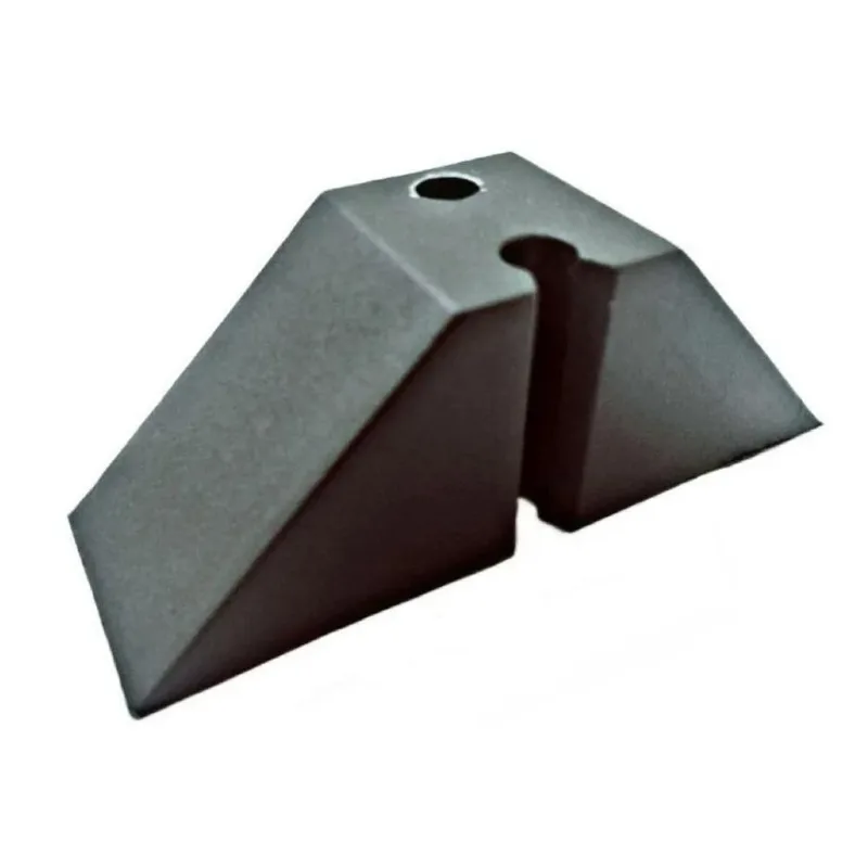 5x Calço Para Telha Trapezoidal T40 2 Furos Preto - 50 Pçs