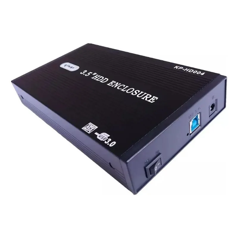 3x Knup Kp-hd004 Case Preto Com Usb 3.0