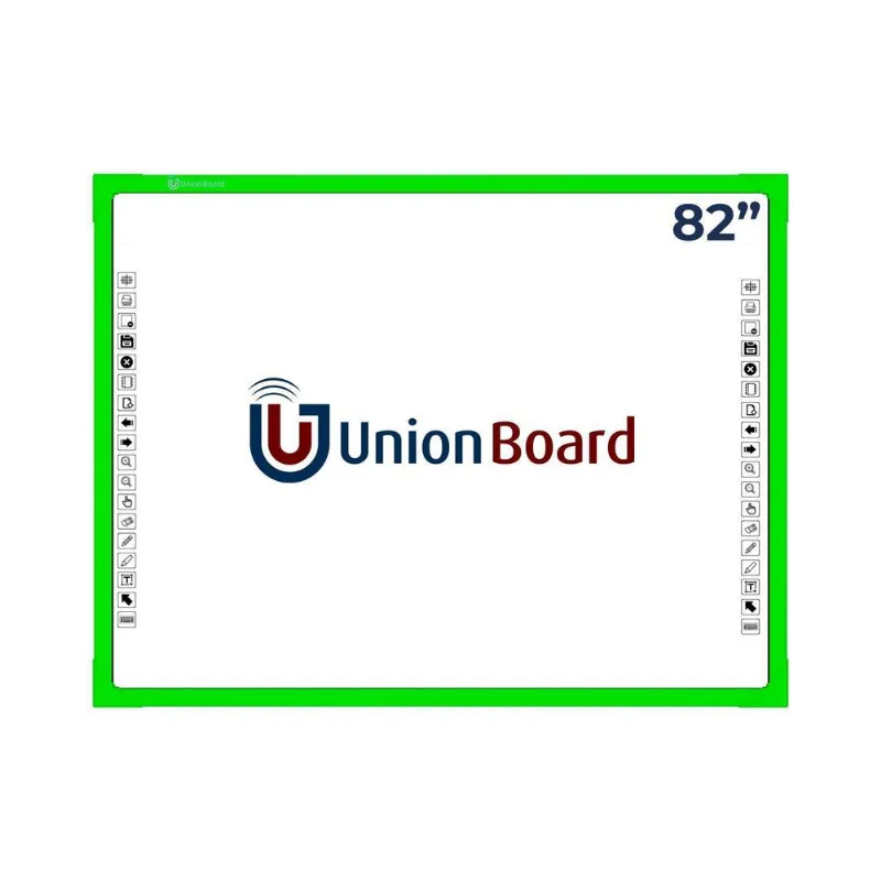 Lousa Interativa Digital Touch Unionboard Verde 82 Polegadas