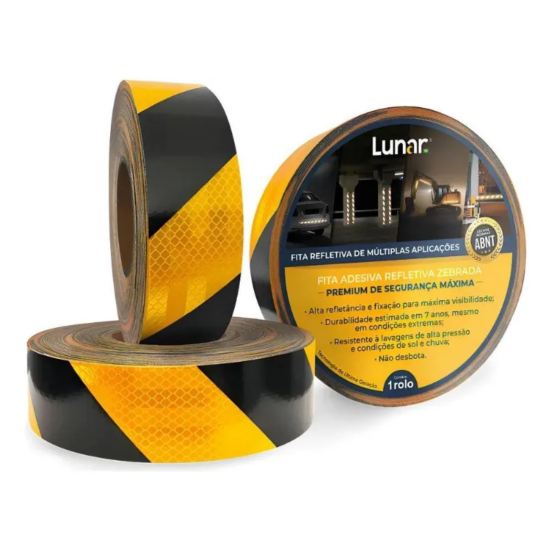 Fita Faixa Luminosa Refletiva Automotiva Decorativa 5cm X 3m