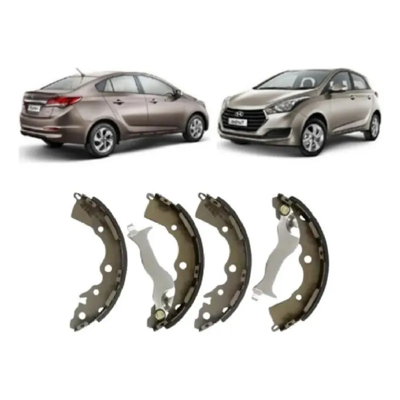 Sapata Lona Freio Hyundai Hb20 Tds 1.0/1.6 2012 Em Diante