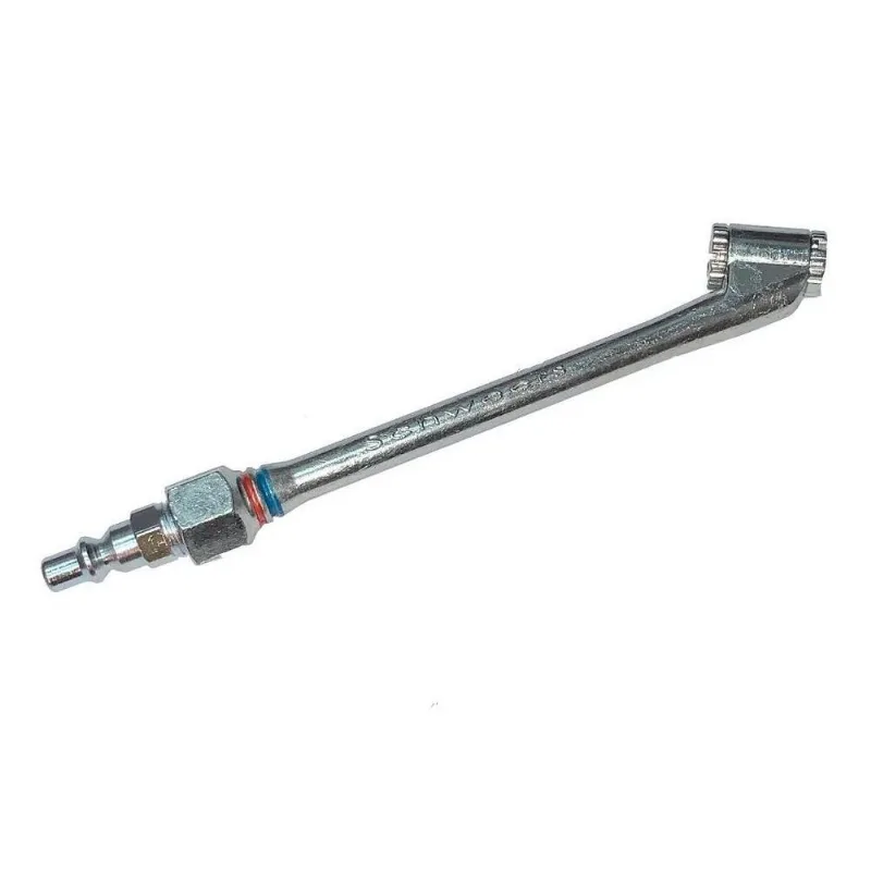 Bico De Encher Pneu Duplo Pino Engate Schweers