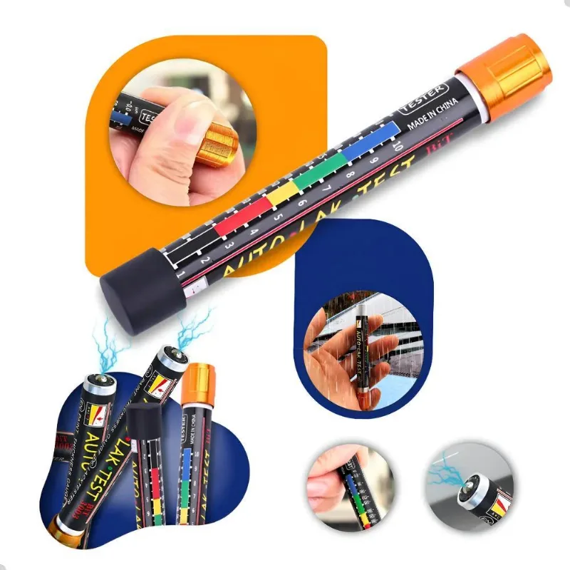 Caneta Teste Carro Batido Pintura Medida Espessura Massa Imã