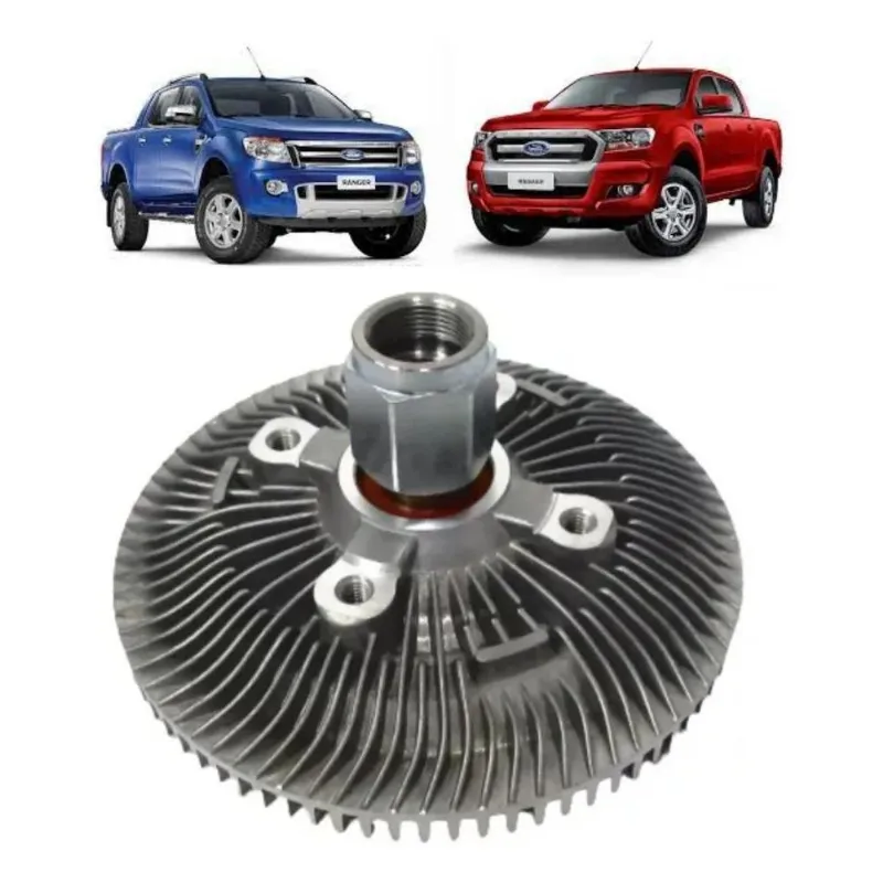 Polia Embreagem Viscosa Ford Ranger 2.2 E 3.2 2013 Até 2020