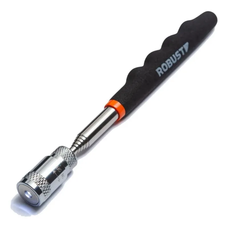 10x Pegador Magnético Telecóspico Tipo Caneta Com Led Imã Ro