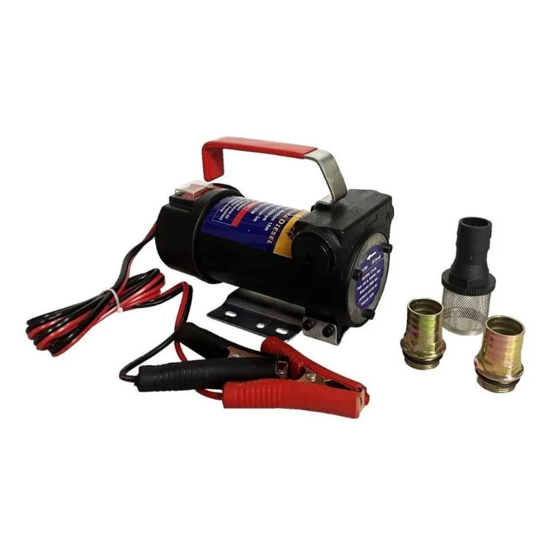 Bomba Elétrica 12V para Óleo Diesel e Água 150W 45L/Min