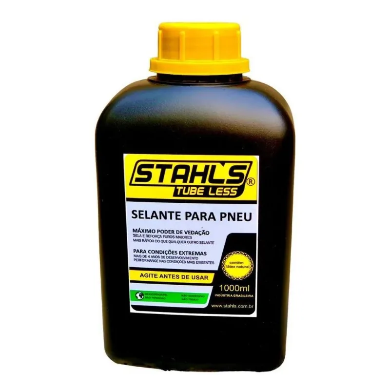 3x Selante Stahls Premium Tubeless 1000 Ml Com Amônia Premiu