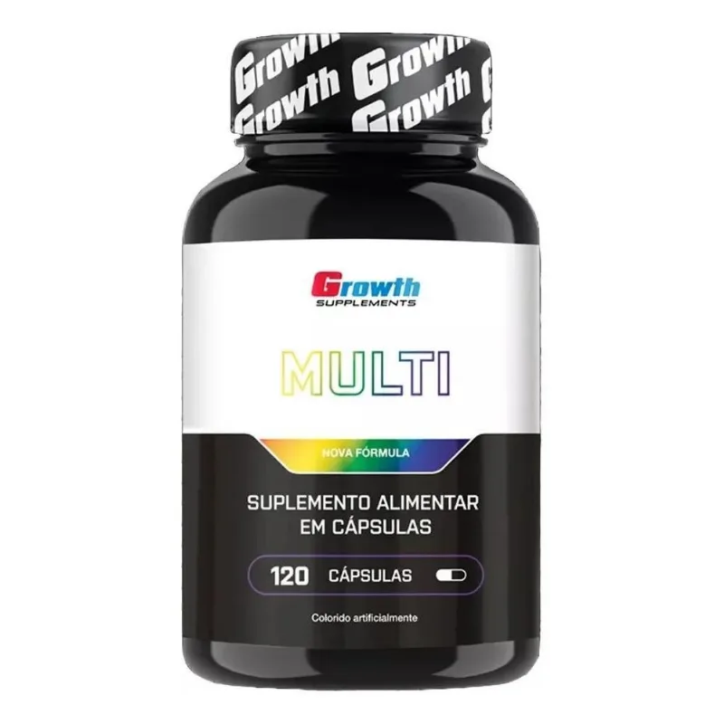 10x Multivitaminico 120 Capsulas Growth Supplement Rende 4