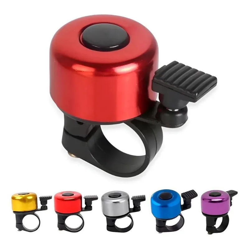 Buzina De Bicicleta Com Campainha Trim Infantil Pa Vermelho