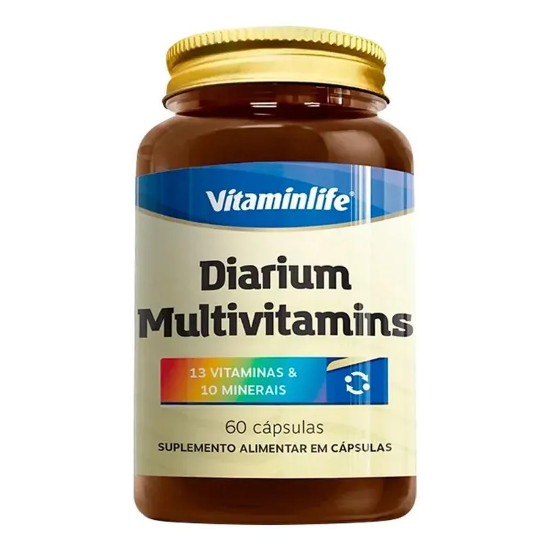 Multivitamínico Diarium Vitaminlife 60 Cápsulas