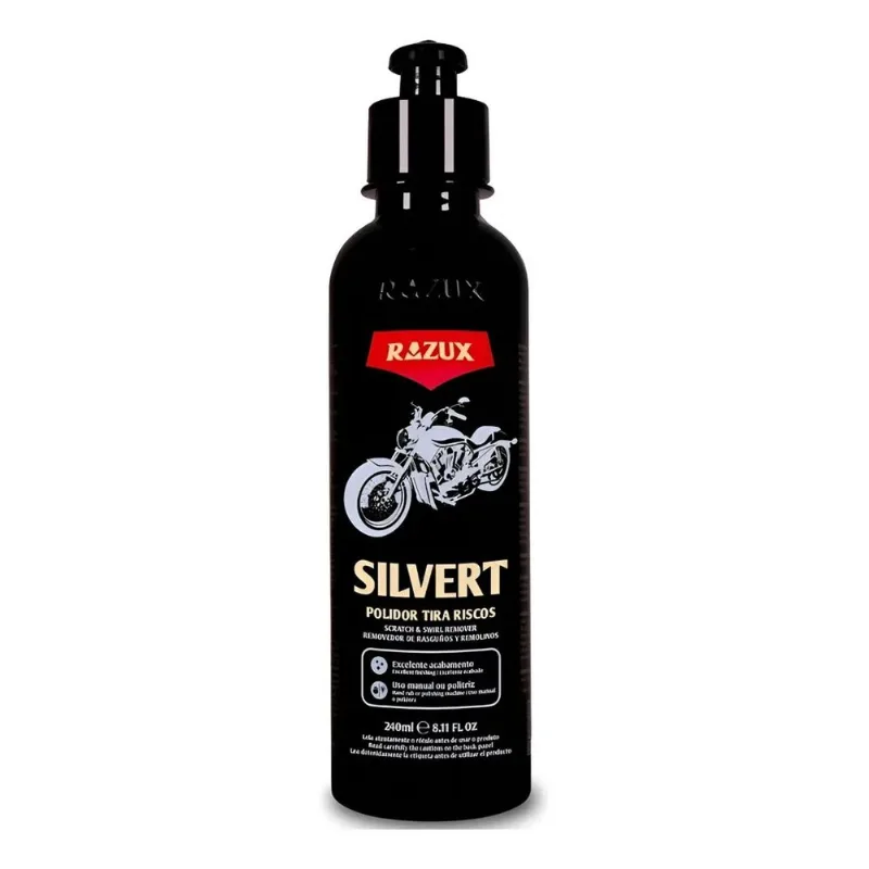 Silvert Polidor Para Tirar Riscos Da Moto 240ml Razux