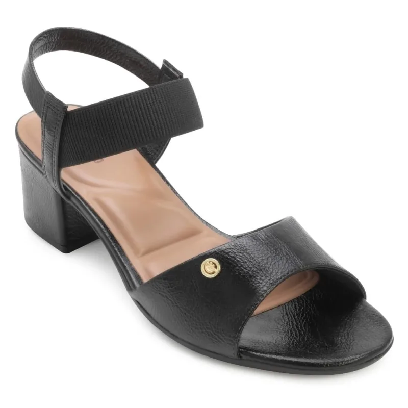 Sandália Comfortflex PC Salto CF26-26573 - Comfortflex - Moda
