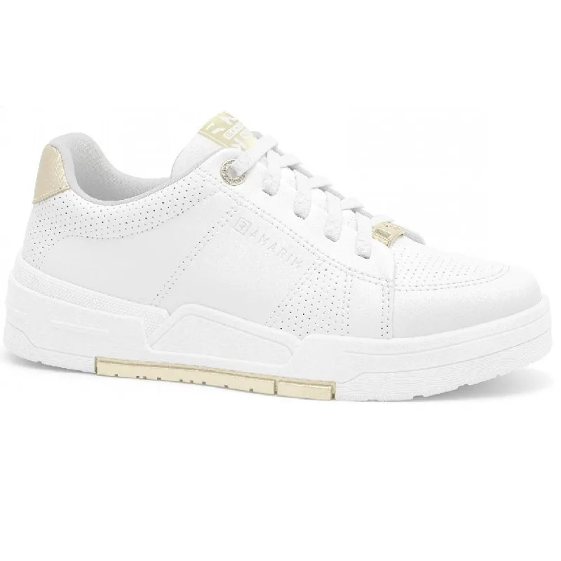 Tênis Ramarim Casual Ref 2689201-3 Branco/Dourado 34