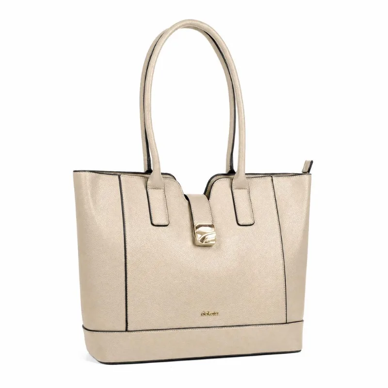 Bolsa Dakota Tote Bege U