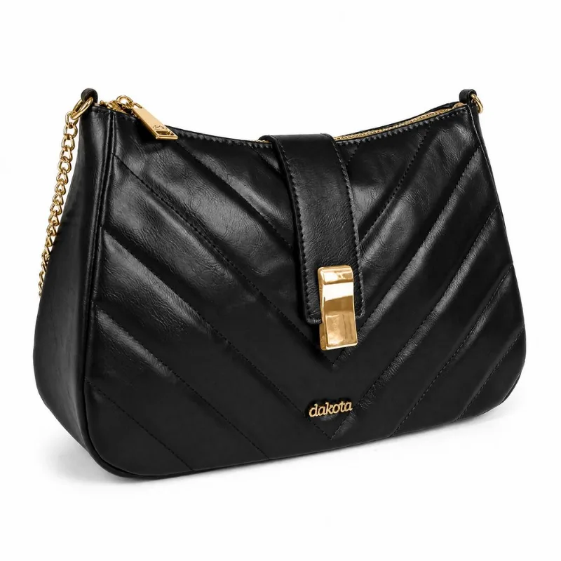 Bolsa Dakota Transversal Preta U